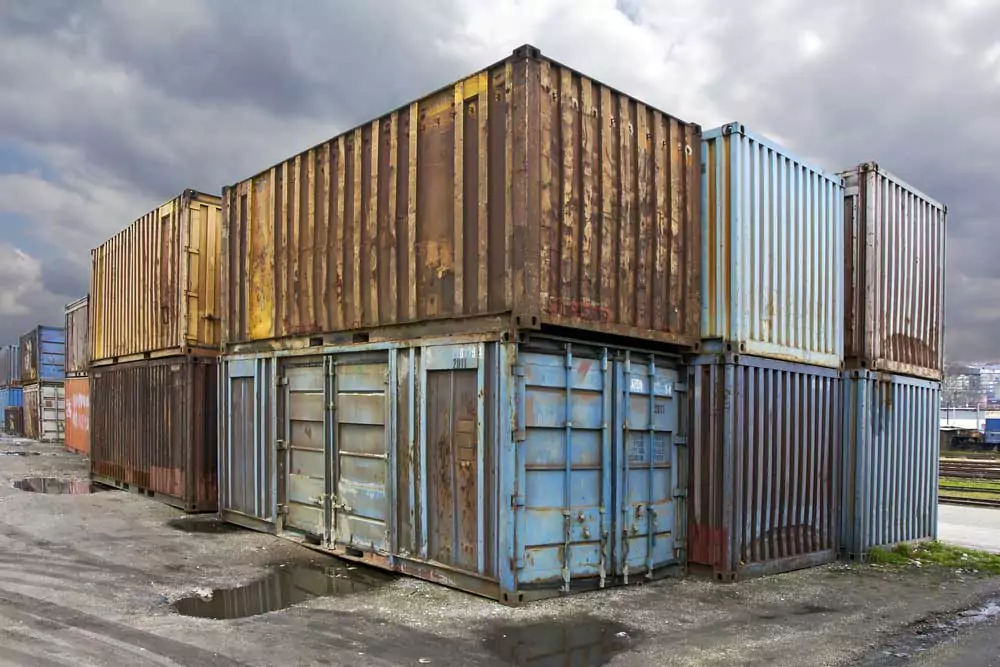  Abandoned Goods Container