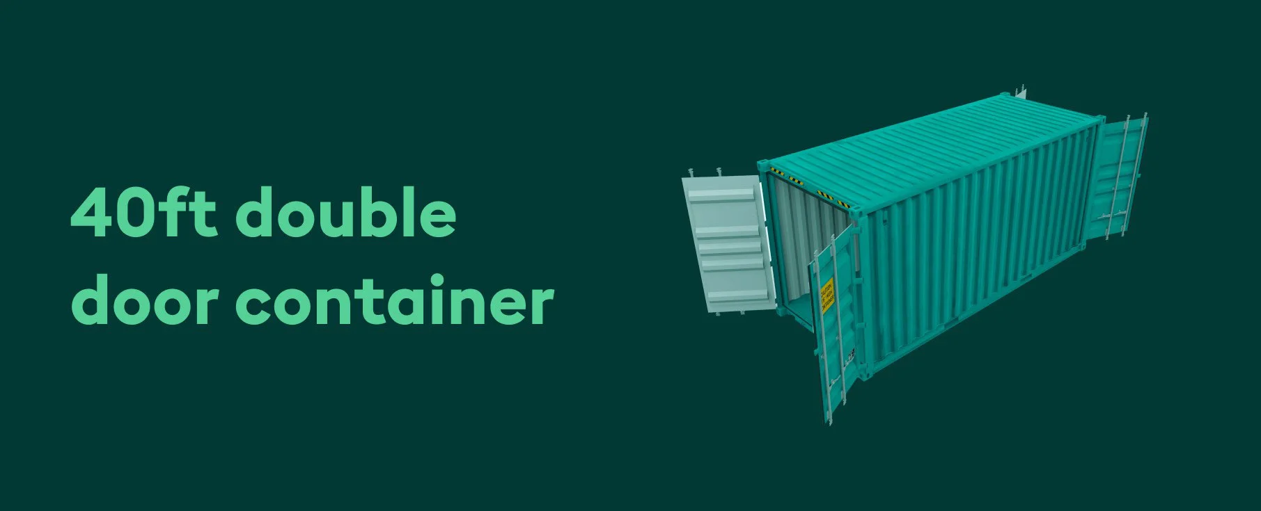 Double Door Container